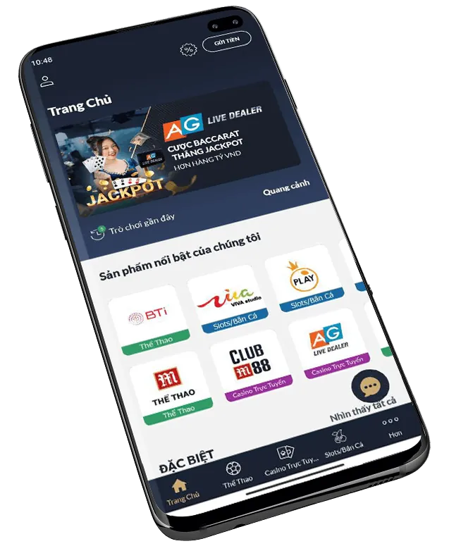 Giao diện ứng dụng fk22 casino mượt mà với tốc độ tải nhanh
